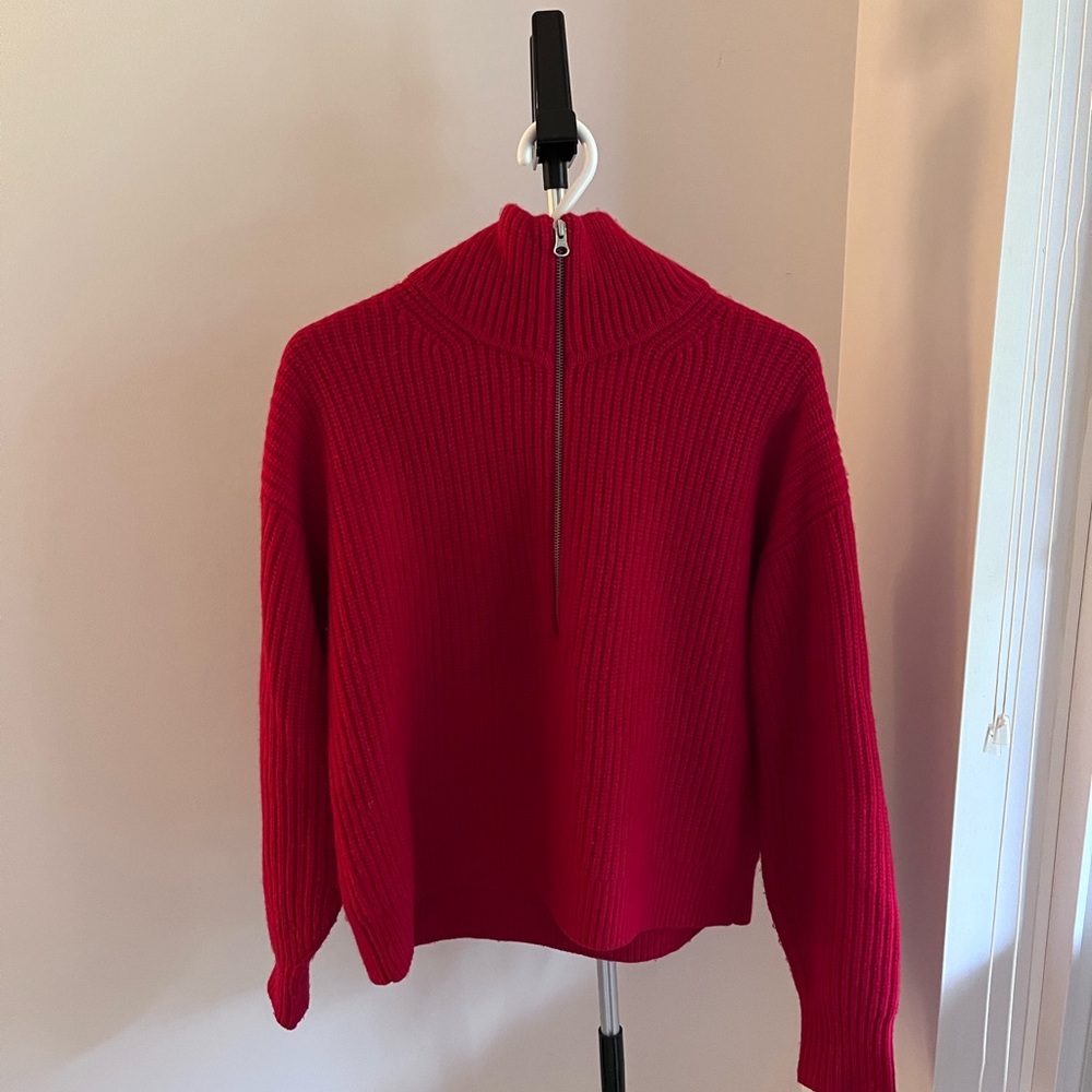 Quarter-Zip Everlane Sweater